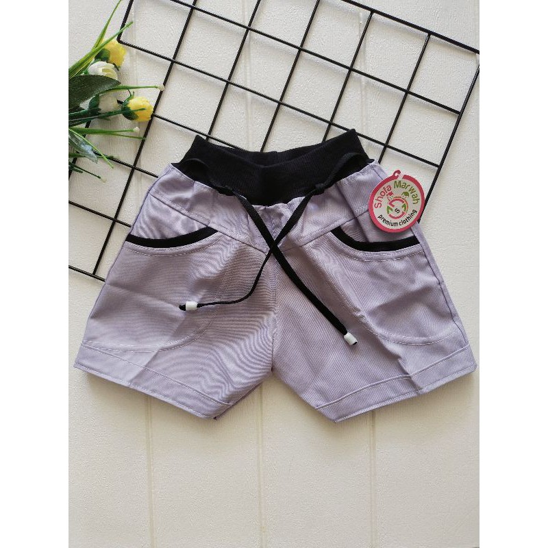 HOT PANT UNISEX CELANA ANAK PEREMPUAN CELANA PENDEK CELANA