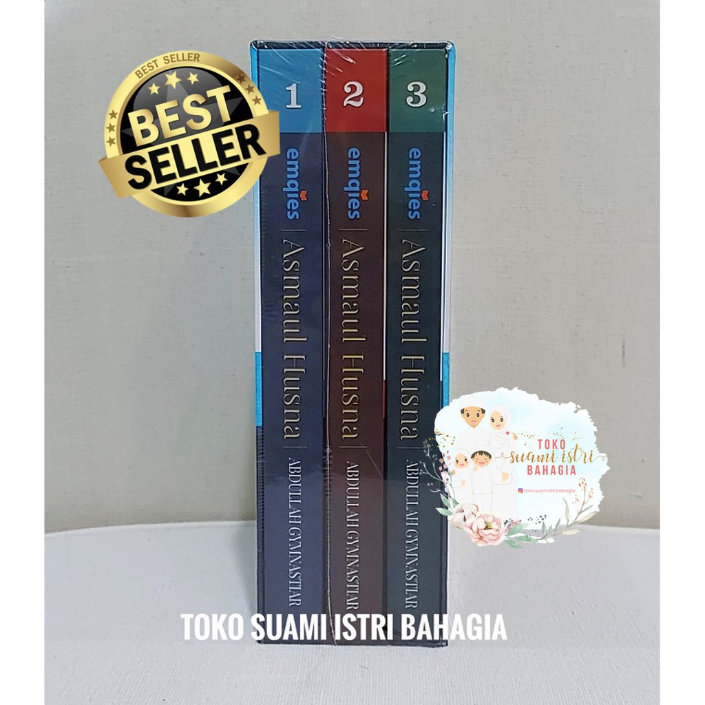 Paket Buku Aa Gym Baru -3 Jilid- Asmaul Husna Untuk Hidup Penuh Makna