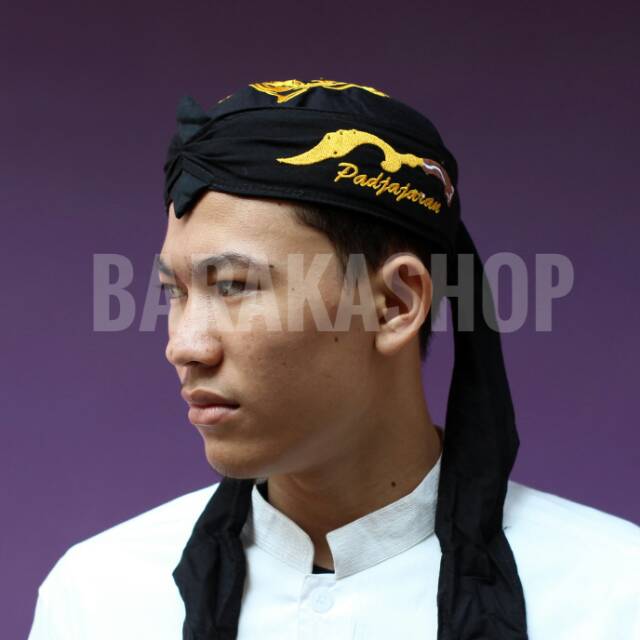 Iket kujang siliwangi -Iket pajajran khas sunda asli bordir