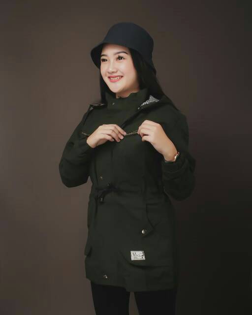 Jaket parka cewe the bojiel original