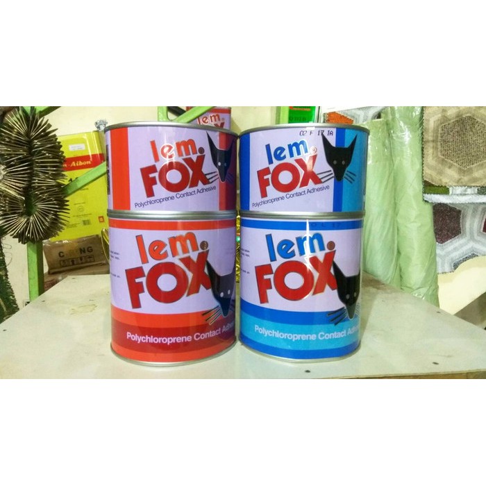 

LEM FOX MERAH SEDANG 600g