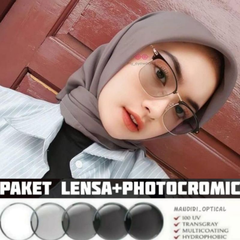 Frame kacamata antiradiasi (paket frame+lensa) | GRATIS Lensa minus | kacamata Photocromic | kacamata murah | kacamata wanita |  kacamata fashion | kacamata kekinian | kacamata minus | kacamata 2783