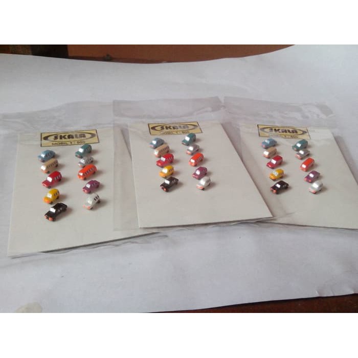 Asesoris Miniatur Bangunan&#40-Maket&#41- mobil skala 1 : 500