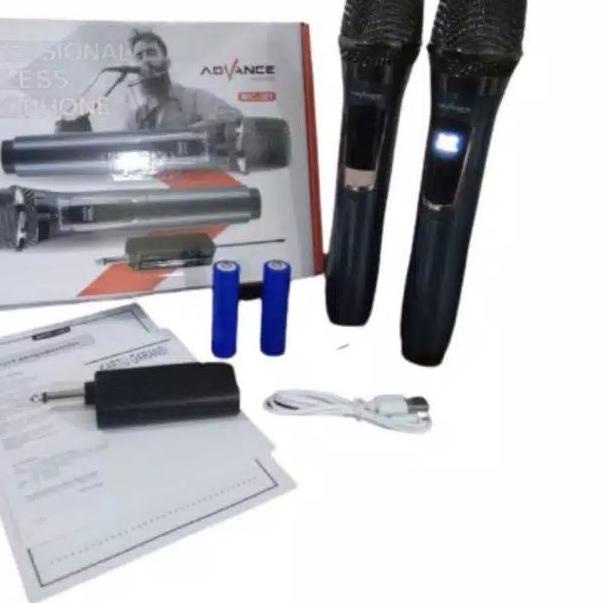 ➥ Mic Wireless Double Advance 301 Microphone Advance MIC 301 ✿
