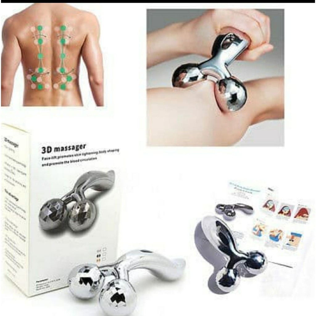 ALAT PIJAT 3D MASSAGER PENGENCANG WAJAH DAN PELANGSING TUBUH