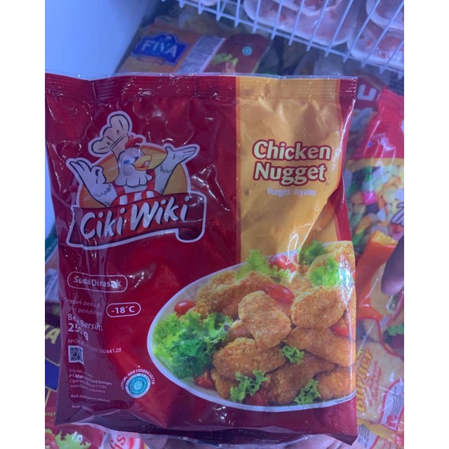

Cikiwiki chicken Nugget 250gr