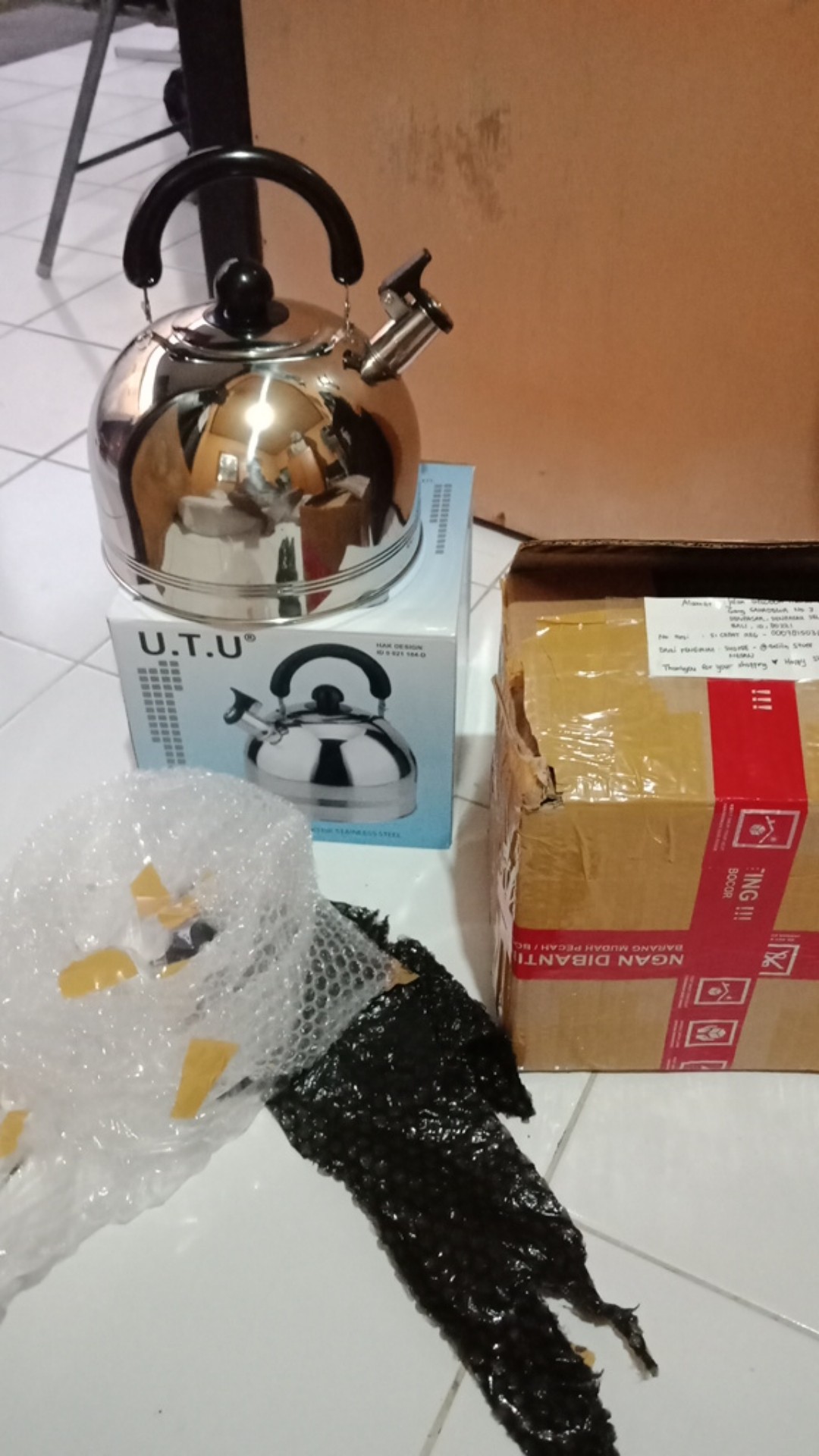 Teko Siul Non-listrk/ Ceret Siul/ Ketel Siul Stainless Steel/ Teko Pemanas Air Utu Kapasitas 7 Liter