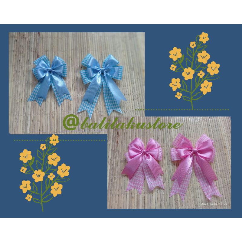 

Pita satin hiasan parcel hampers kado besek goodybag hantaran praktis langsung tempel dan gantung Pita Jumbo Pita besar