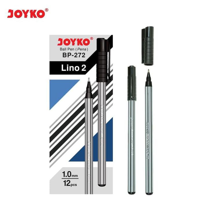 

BALL PEN PULPEN PENA JOYKO BP-272 LINO 2 1.0 MM 1 BOX 12 PCS