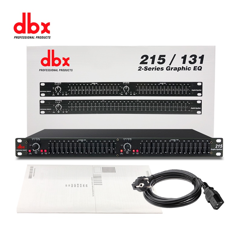 【COD】EQUALIZER DBX 215 Grafik Dual Channel 15 Band EQ