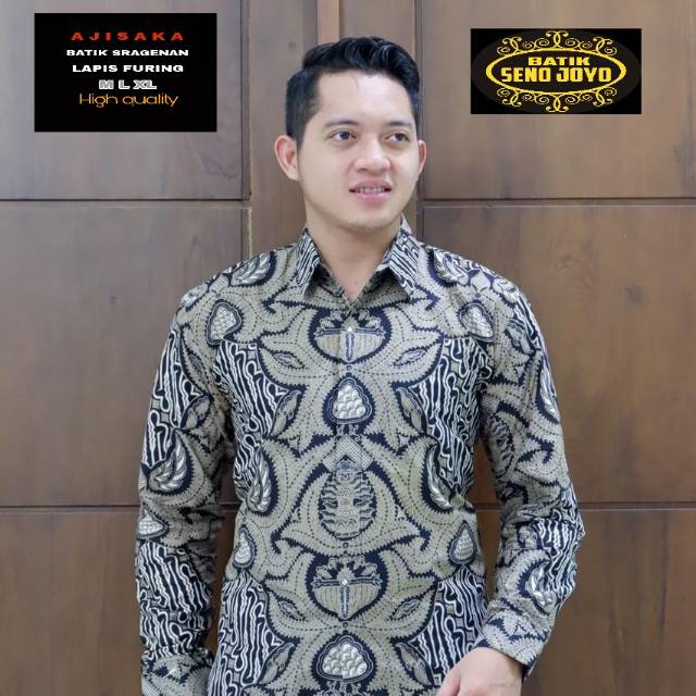 Batik ajisaka lengan panjang ori SENO JOYO