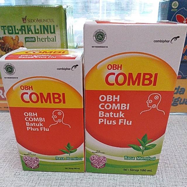 Obh combi plus/obh combi batuk flu rasa menthol