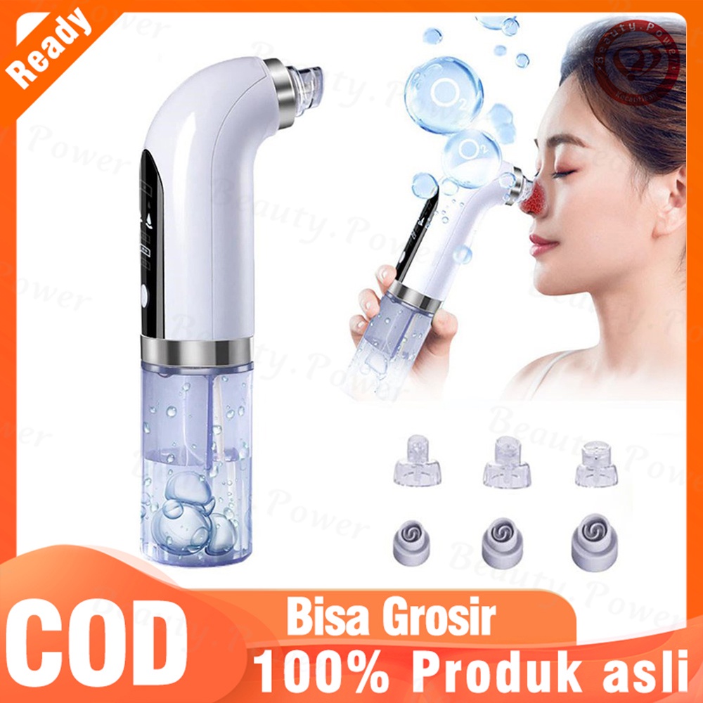 Alat Penyedot Komedo Sirkulasi Air /Vacuum Pori Blackhead Cleaner Rechargeable Blue Light