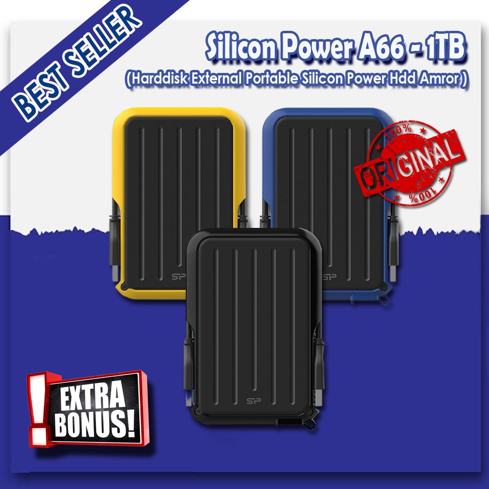 Silicon Power Armor A66 1TB portable external hard drive