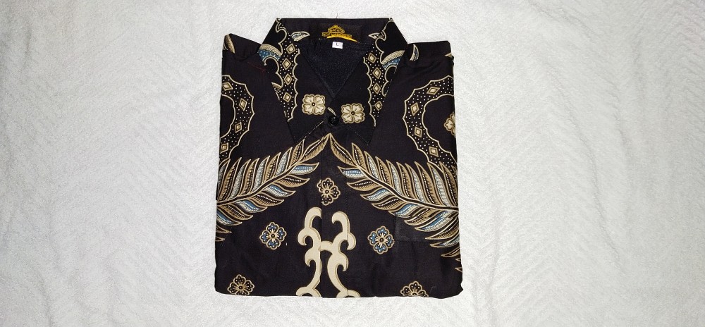 Kemeja Batik Pria Full Furing Lengan Panjang Katun Halus Baturadenan Motif Krinamukti Wilis
