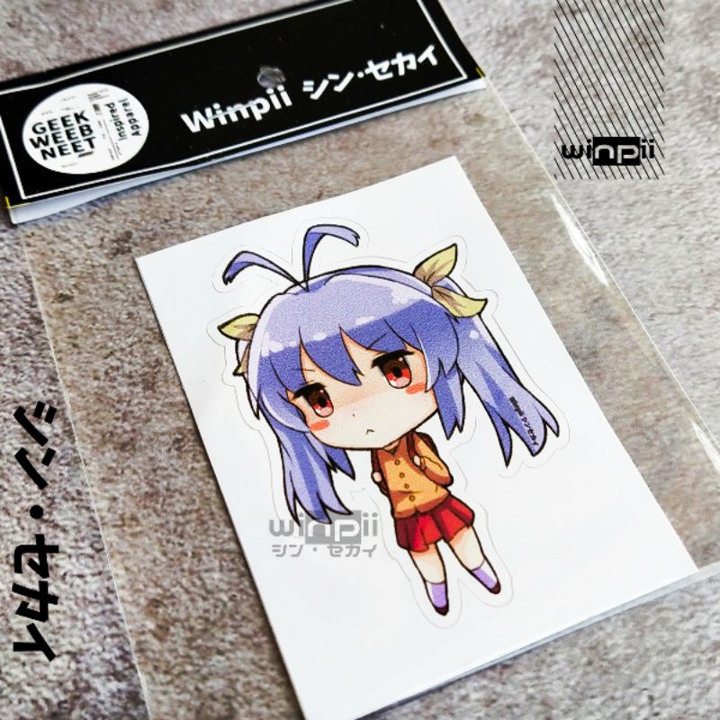 

Stiker / Sticker Renge Miyauchi Anime Non Non Byori