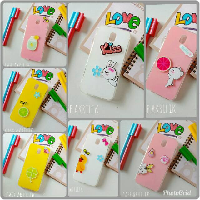 Case akrilik case samsung j3pro, case samsung J5pro, case samsung j7pro, case vivo v7, case vivo v7+