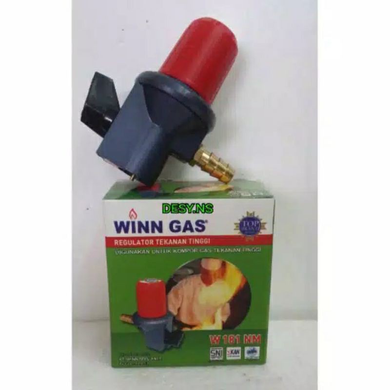 Winn Gas , W 181 NM  , Win Gas . POLIGAS  ,  High Pressure  ,  Regulator Tekanan Tinggi