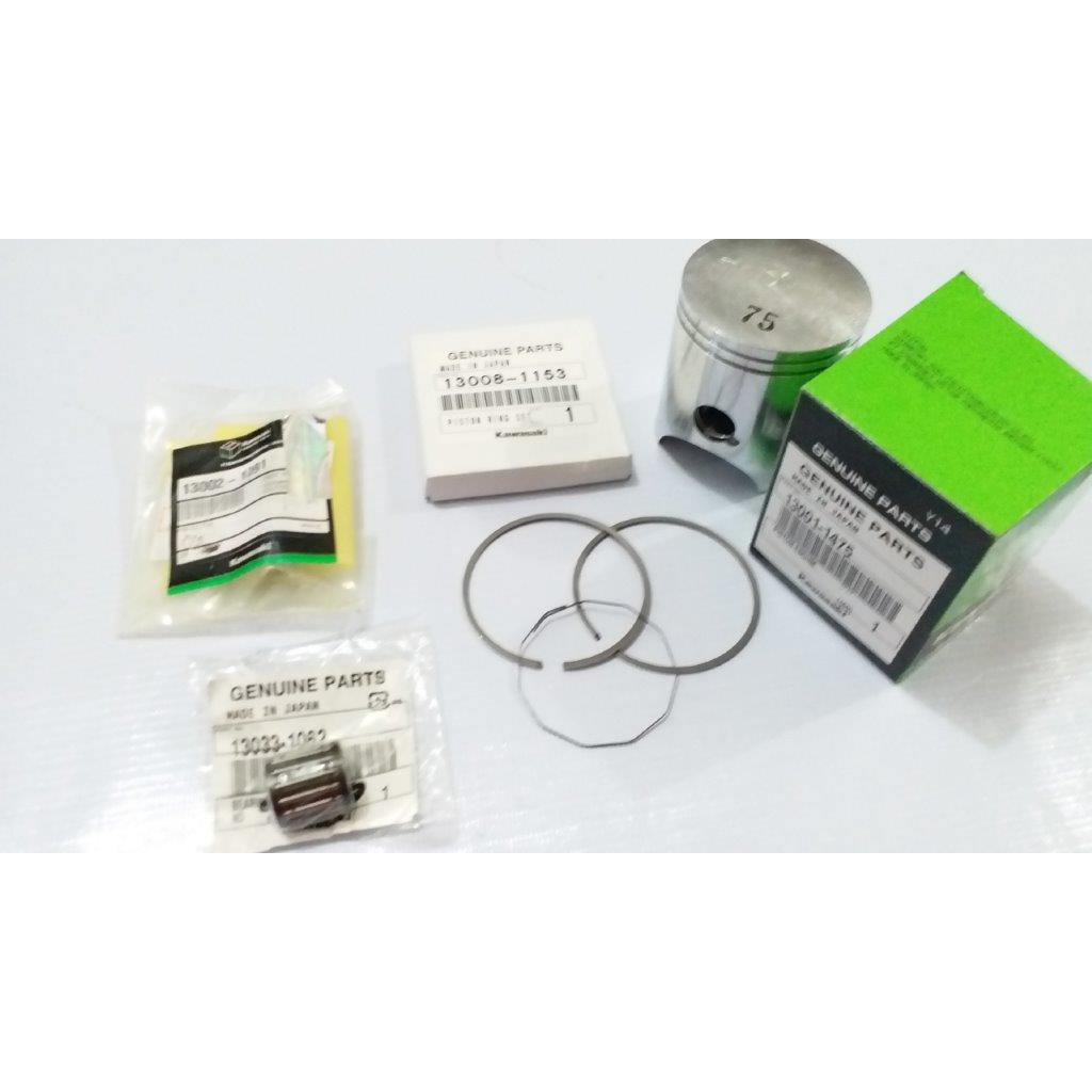 PISTON KIT NINJA 150 R SS RR PIN 15 ORIGINAL