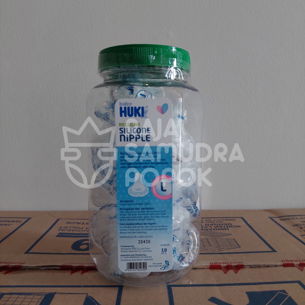 Huki Silicone Nipple L, S(Dot Bayi) Satuan