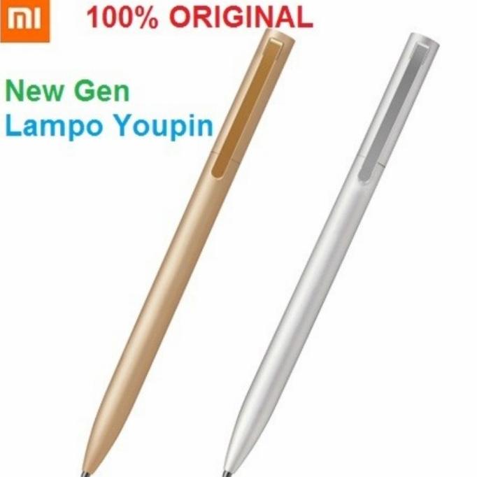 

Office & Stationery | Alat Tulis | Xiaomi Pen Pulpen, Ballpoint Premium - Original - Gold | Best Seller