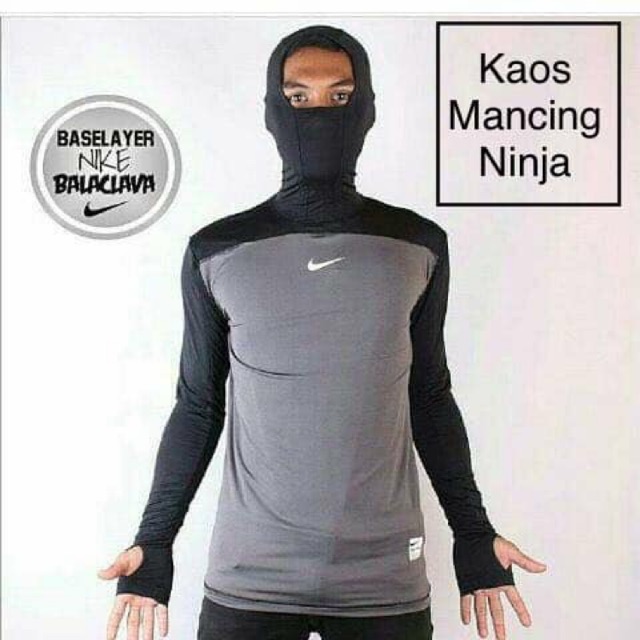 Kaos manset mancing ninja,adem dipakai produk Original terlaris