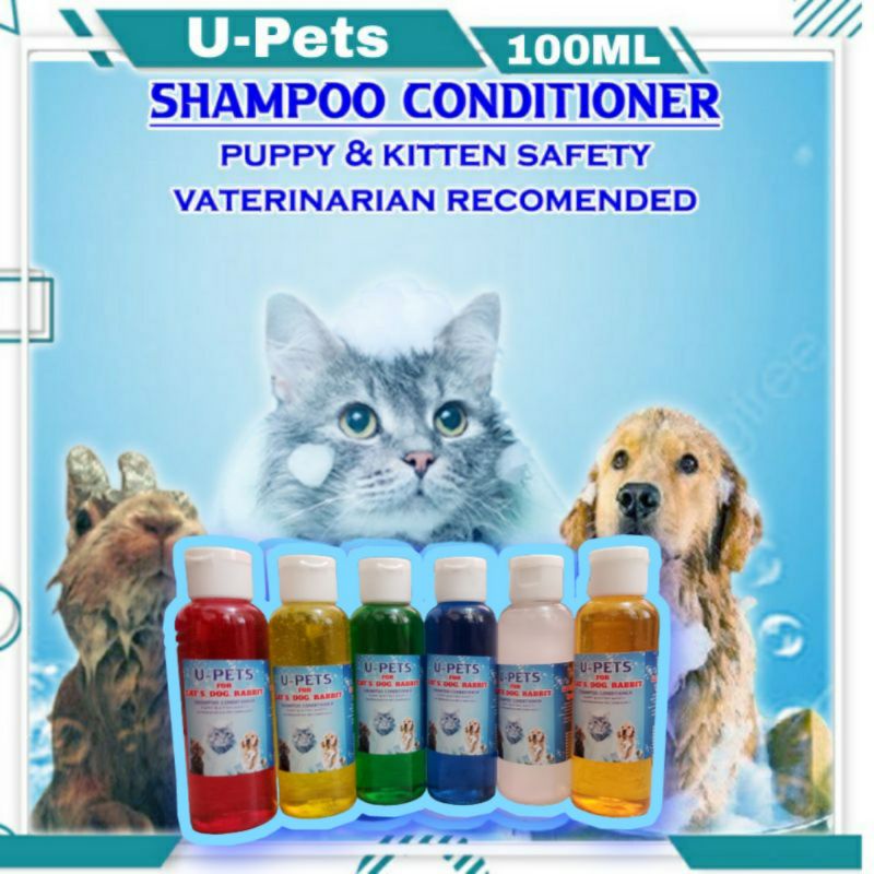 Grosir min 12Pcs Shampoo Kucing  Sampo Kucing 100ML  Cat Shampoo Conditioner