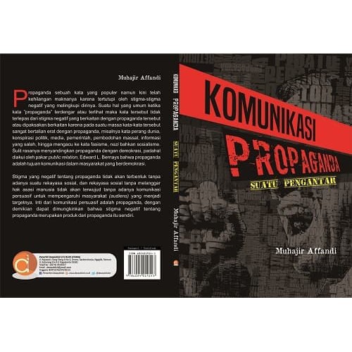 Buku Komunikasi Propaganda Suatu Pengantar Shopee Indonesia