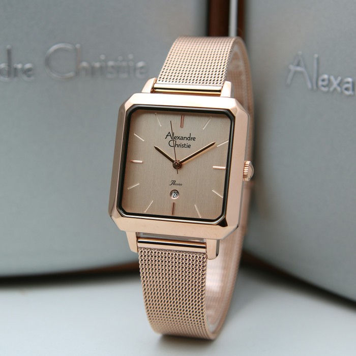 ORIGINAL Jam Tangan Wanita Alexandre Christie AC 2911 / AC2911 / 2911 Garansi Resmi 1 Tahun.