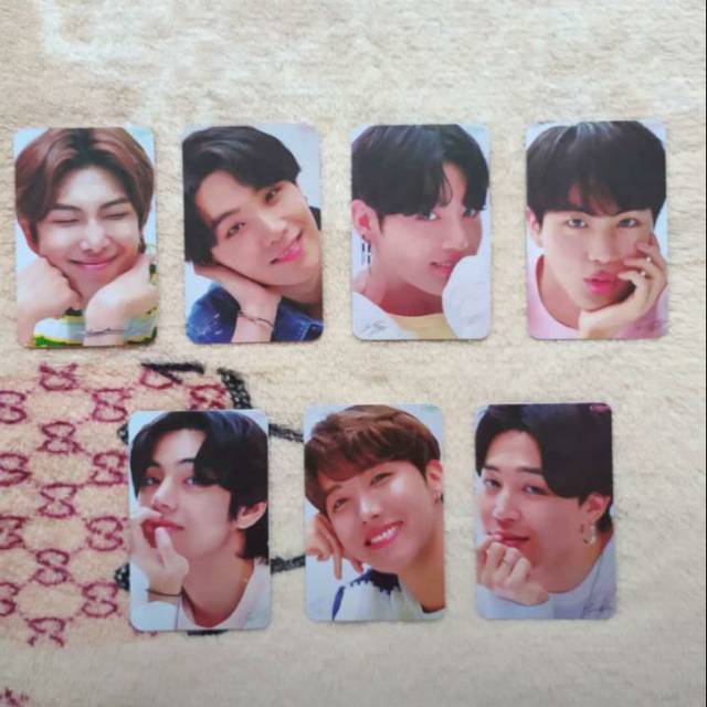 BTS CHILSUNG CIDER PHOTOCARD POSTER