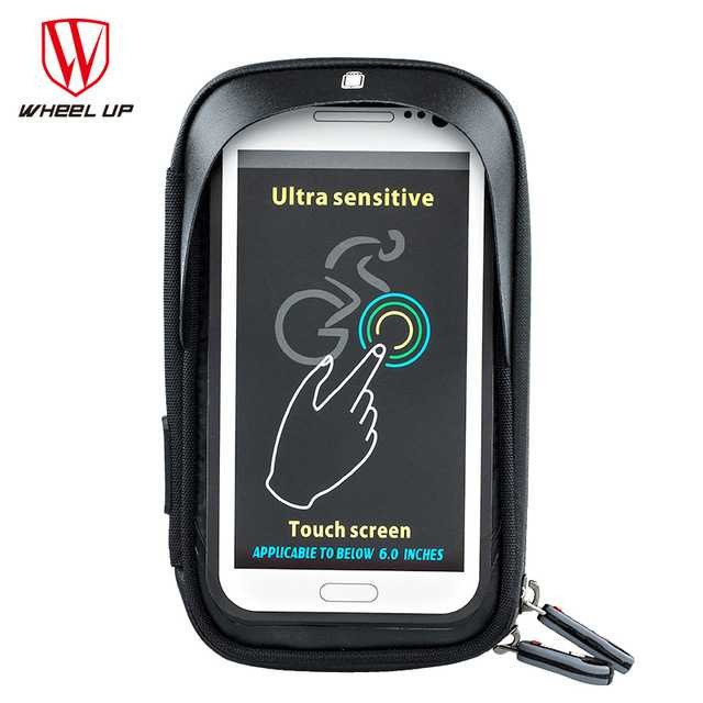 Hot Promo Wheel Up Smartphone Holder Sepeda Waterproof 6 Inch - Af113 1923  -JK