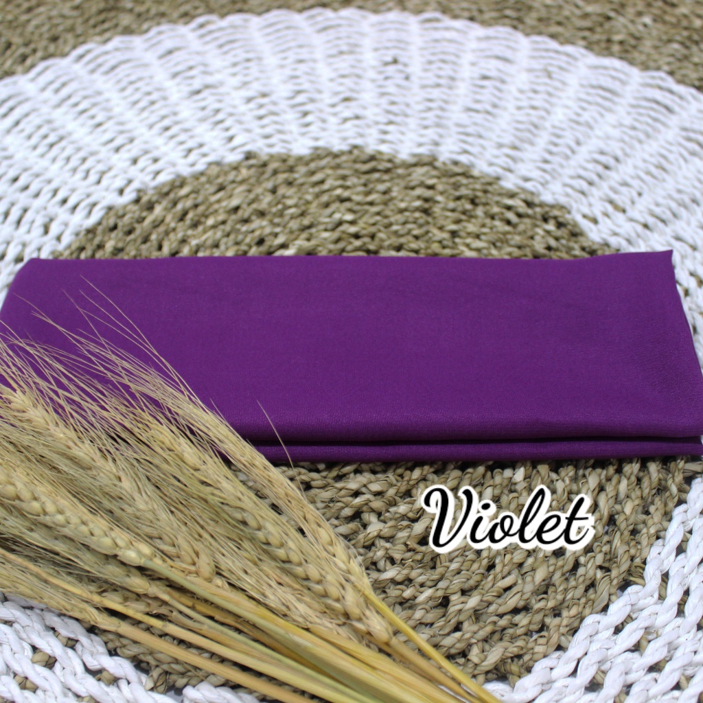 Selendang Sifon Hycon / Senteng 2.4m/ Selendang Bali / Senteng-Violet