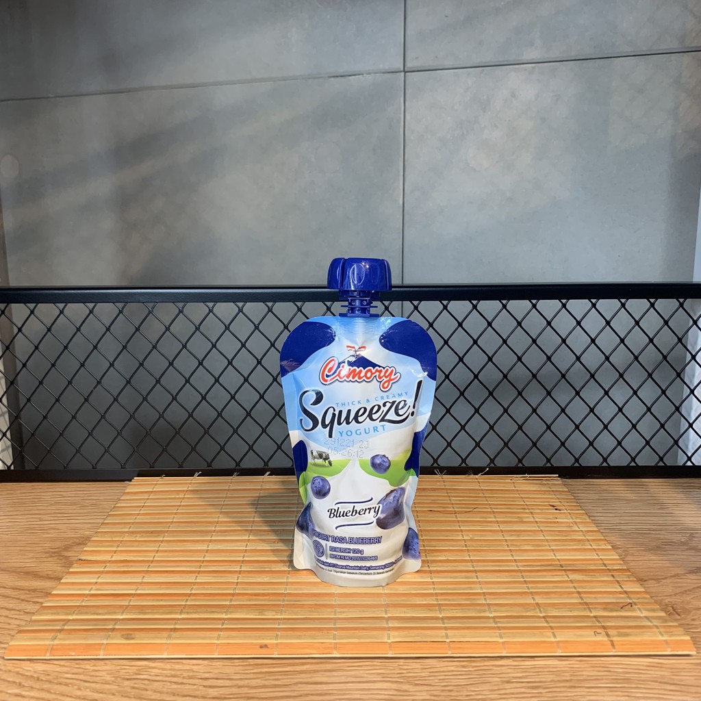 

Cimory Squeeze Yoghurt Blueberry 120gr