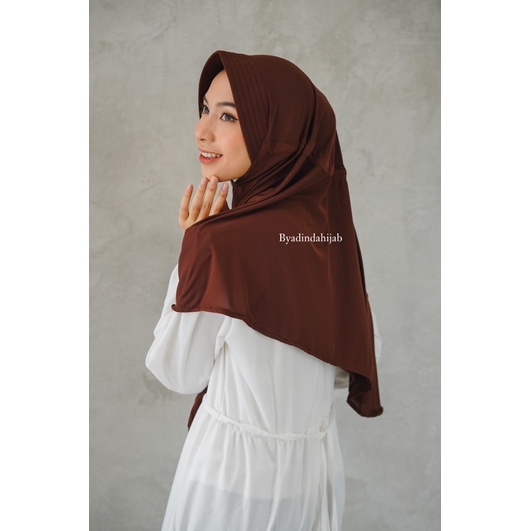 𝐁𝐘 𝐀𝐃𝐈𝐍𝐃𝐀 JILBAB SERUT POLOS JOKOWI HIJAB SERUT ADIBA Hijab instant