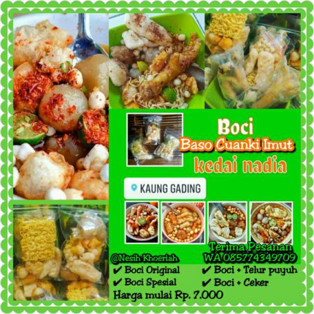 

Boci Kedai Nadia