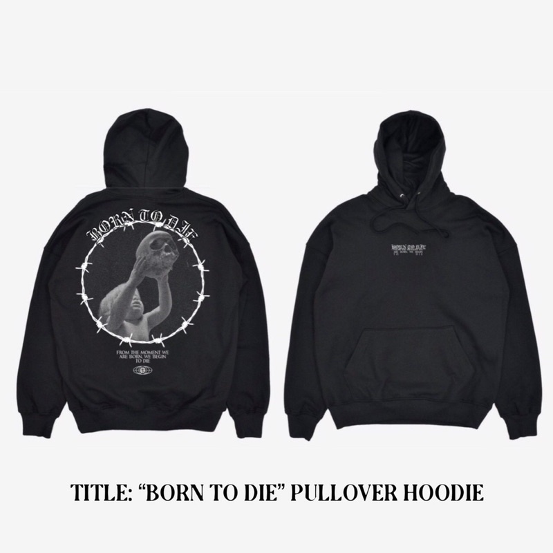 Born To Die Sweater Hoodie Bgoods Jaket Pria Bionic Sweater Premium Bygoods