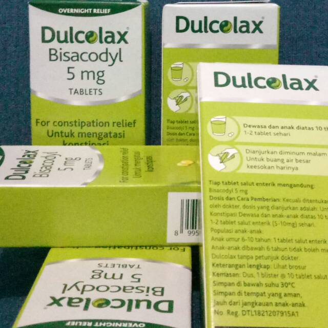 Dulcolax tablet obat sembelit / obat pencahar / Bisacodyl