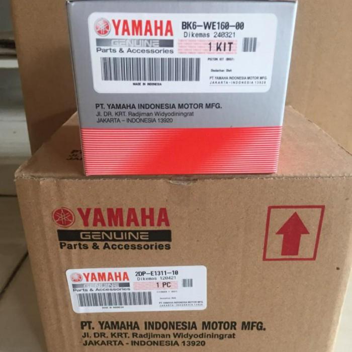 Blok seher Nmax SET Piston Kit R15 VVA V3 BK6 Asli original Yamaha