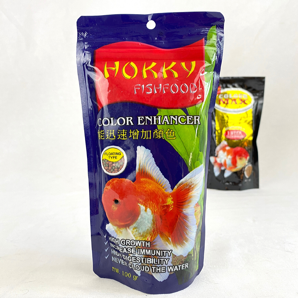 

HOKKY Makanan Ikan COLOR Enhancer Fish Food 100gr