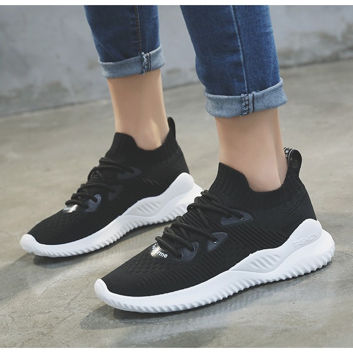 TBIG Sneakers Import DIE Ulzzang Sepatu Fashion Gaya Korea Style Sepatu Santai Wanita Running Shoes