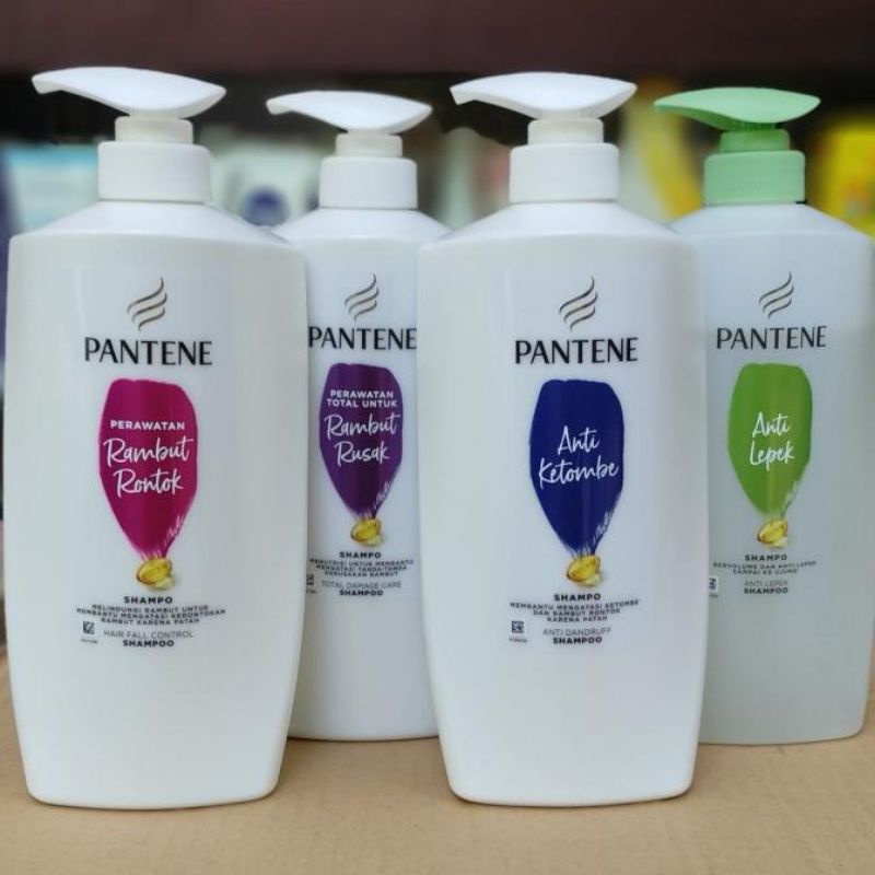 Shampoo Pantene 900ml / Pantene Shampoo Anti Ketombe, Anti Lepek, Rambut Rontok