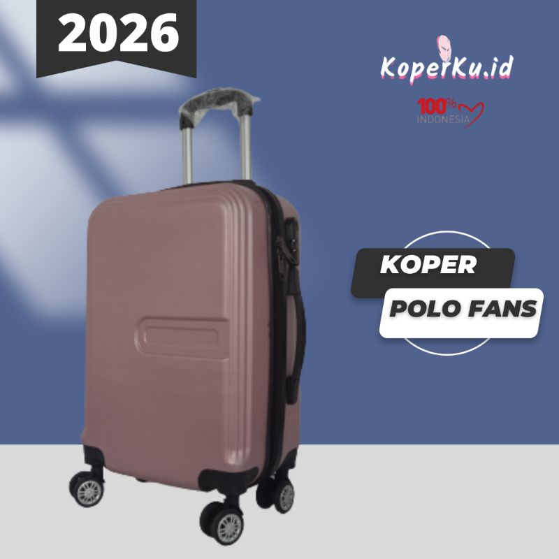 Koper_ku.id - Koper 20 inch Murah Polo Fans 2052 Varian Warna-Koper Mini-Koper Wanita-Tas Koper-Kope