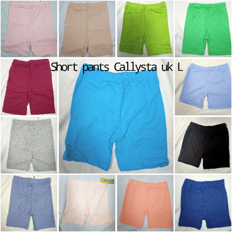 Celana Pendek / Short Pants Polos Callysta Ukuran XS, S, M, L BISA PILIH WARNA