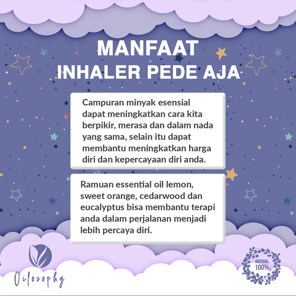 INHALER UNTUK MENINGKATKAN KEPERCAYAAN DIRI | ESSENTIAL OIL CONFIDENT