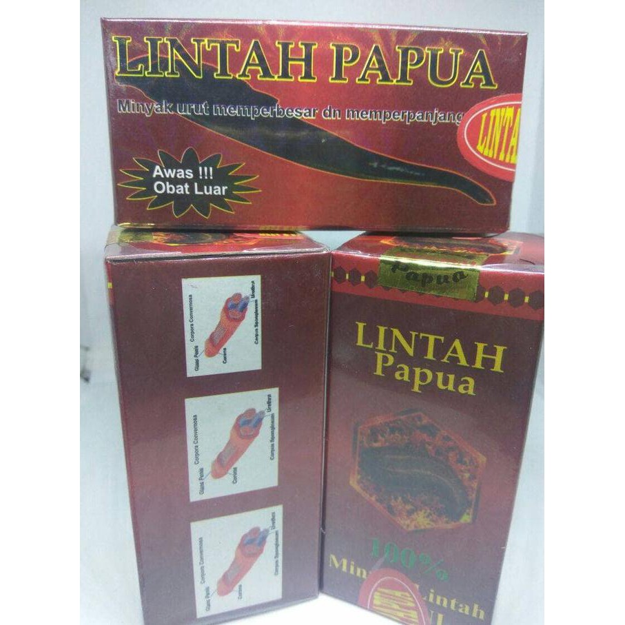 - Lintah merah papua original minyak -