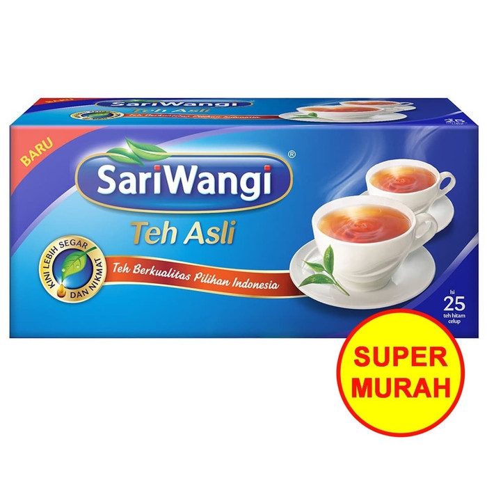 

Sariwangi Teh Celup | Sari Wangi Box isi 25 pcs