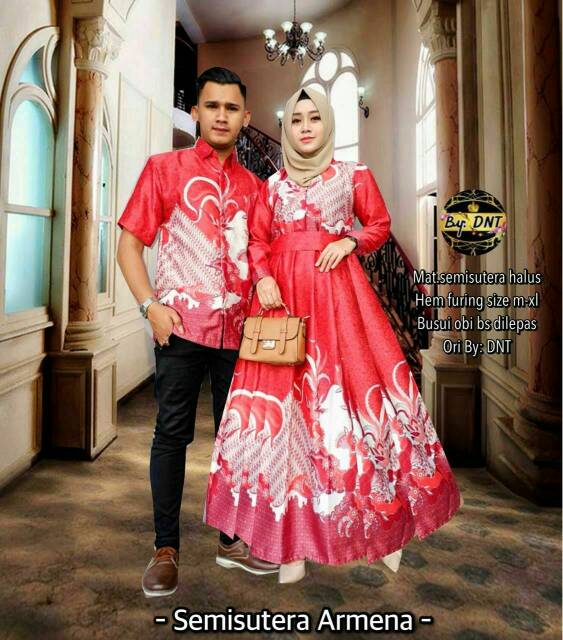 GROSIR BATIK COUPLE GAMIS