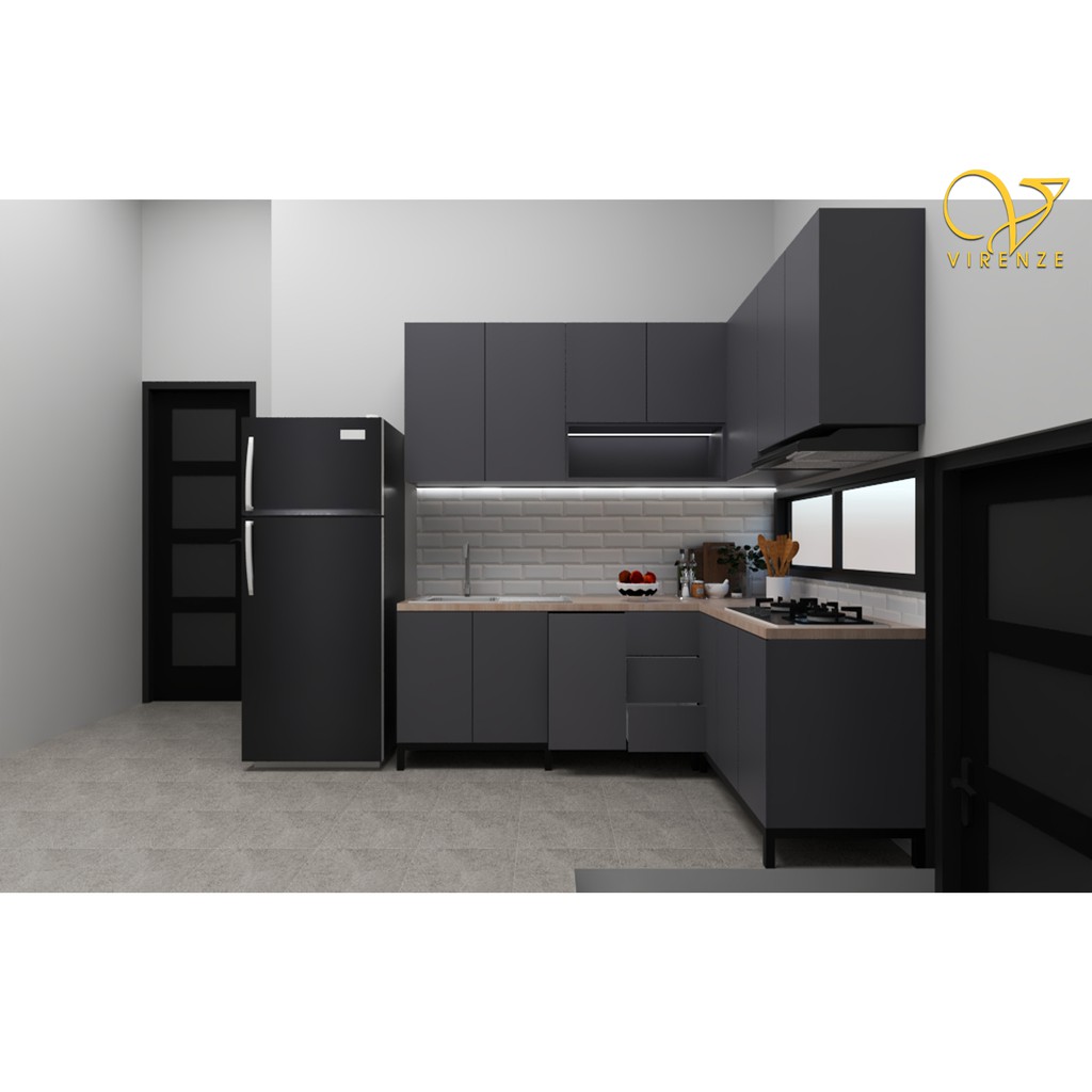 Kitchenset Kitchen Set Lemari Dapur Virenze Jateng Semarang Salatiga Sragen Solo Jatim Ngawi Yogya B