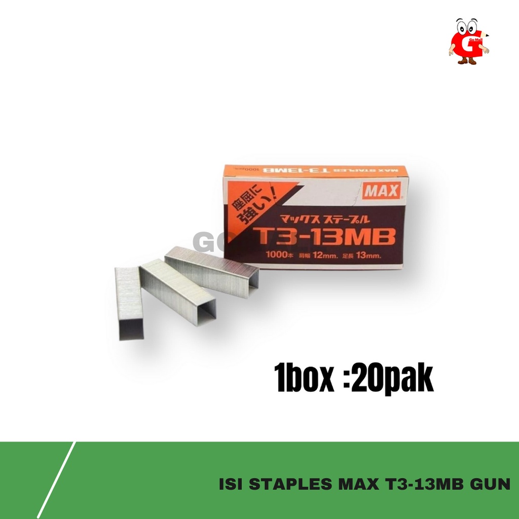 

Isi Staples MAX T3-13MB Gun