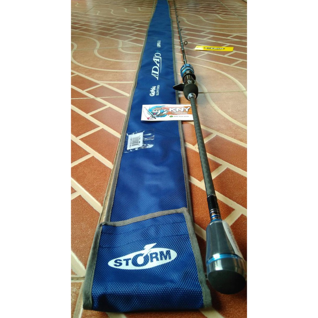 Rod Joran Storm Gomoku Adajo Plus Pe3 (Black Adajo) Elite Jigging Rod